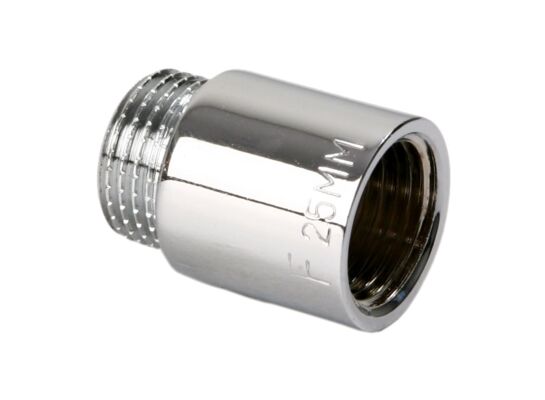 Przedłużka mosiężna 3/4" 20 mm chrom