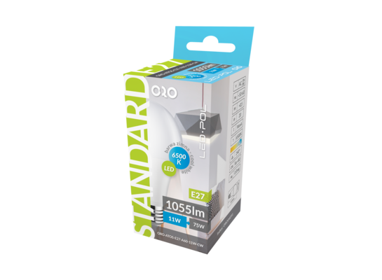 Żarówka LED ORO-ATOS-E27-A60-11W-CW