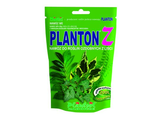 Nawóz rozpuszczalny Planton Z do roślin zielonych 200 g