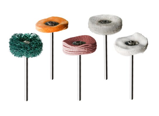 Sztyft polerski mini 1/8", zestaw: 5 sztuk Condor