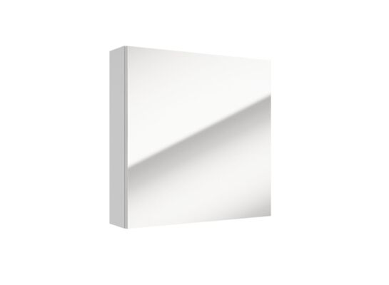 Szafka lustrzana łazienkowa 60 x 60 cm biała Deftrans