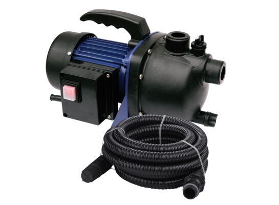 Pompa ogrodowa powierzchniowa 1000 W + wąż ssący 4 m