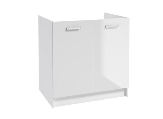 Szafka stojąca kuchenna 80 x 83 cm biała Deftrans