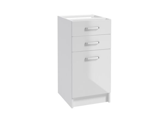 Szafka kuchenna stojąca First 40 cm biała Deftrans