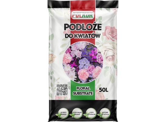 Podłoże do kwiatów 50 l Polkor
