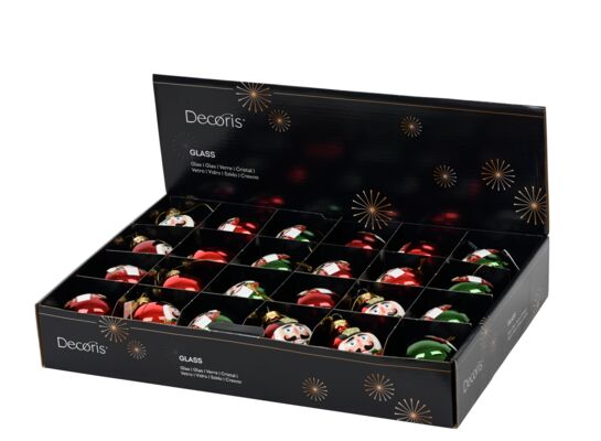 Bombka szklana dziadek do orzechów 6 cm