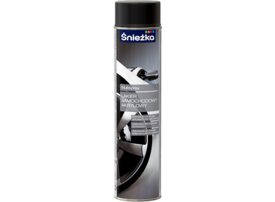 Multispray Lakier Do Samochodów Akrylowy mat 600 ml czrny