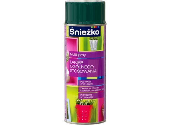 Multispray Lakier Ogólnego Stosowania połysk 400 ml zielony