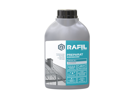 Preparat do odtłuszczania 0,5 l RAFIL