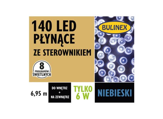 Lampki choinkowe LED 140 sztuk BULINEX