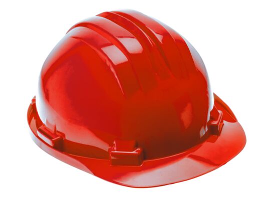 Kask ochronny PRIM czerwony uni