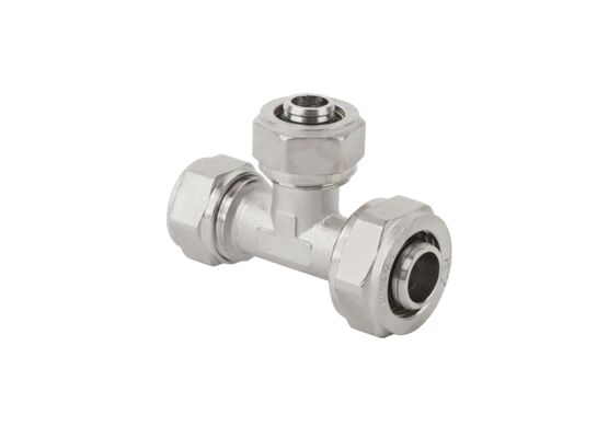 Trójnik Pex skręcany Redukcyjny 20 x 16 x 16