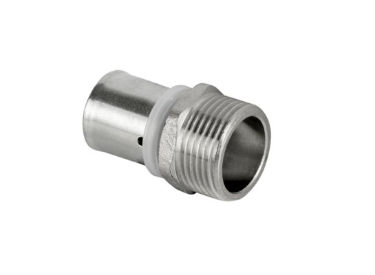 Złączka Pex zaprasowana 1/2 x 20 gwint zewnętrzny