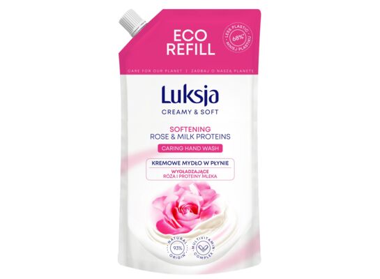 Mydło w płynie  Rose zapas 400 ml Luksja