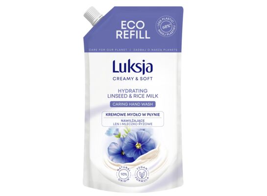 Mydło w płynie  Linseed zapas 400 ml Luksja