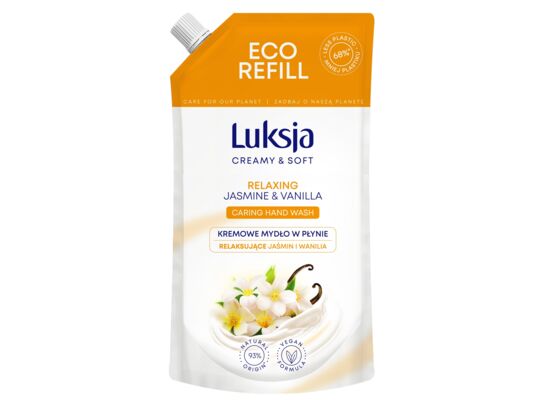 Mydło w płynie  Jasmine zapas 400 ml Luksja