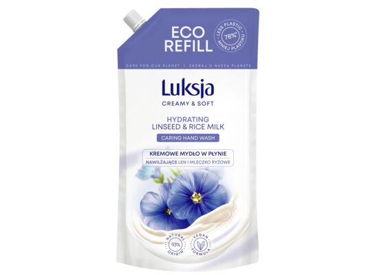 Mydło w płynie Linseed zapas 900 ml Luksja