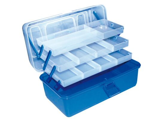 Skrzynka wędkarska trzypoziomowa 36 x 20 x 20 cm