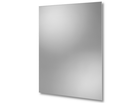 Lustro prostokąt szlif srebrne 60 x 80 cm Ruke