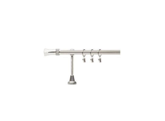 Karnisz pojedynczy Porto III 19 mm 300 cm stal