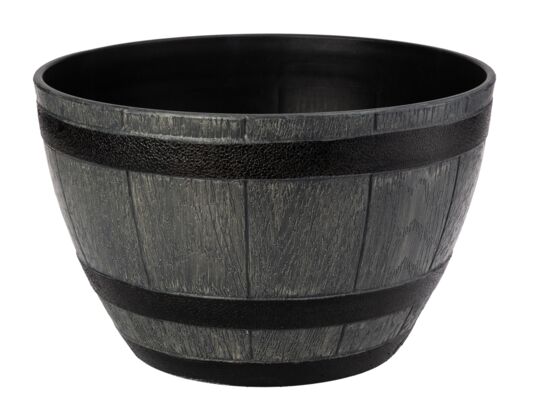 Donica BARREL 40 cm szary
