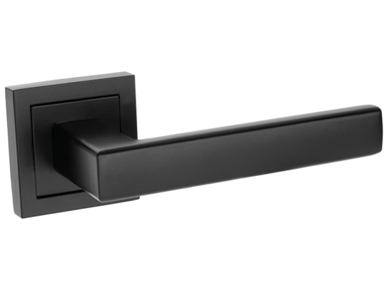 Klamka Rando na rozecie KRA_900A czarna Kuchinox