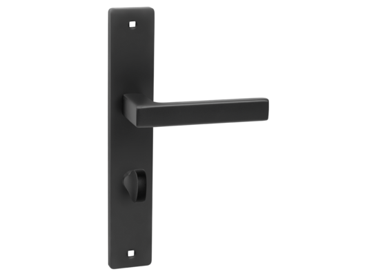 Klamka Rando na szyldzie długim KRA_913A czarna Kuchinox