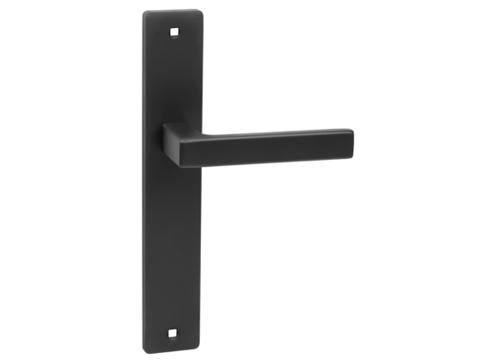 Klamka Rando na szyldzie długim KRA_914A czarna Kuchinox