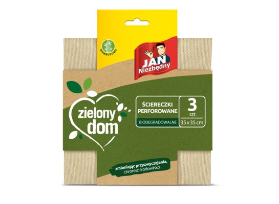 Ścierka bambusowa Zielony Dom 3 sztuki Jan Niezbędny