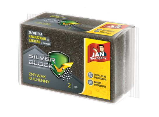 Zmywak Silver Block 2 sztuki Jan Niezbędny
