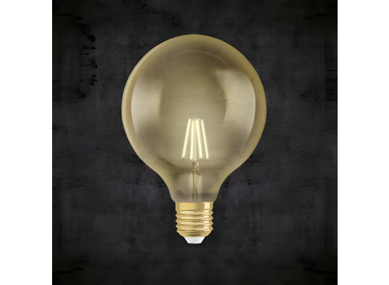 Żarówka Vintage 1906 LED CL GLOBE125 FIL GOLD 52 non-dim 7 W/824 E27
