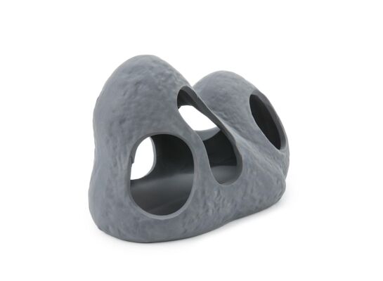 Skała z otworami czarna 11 cm U946