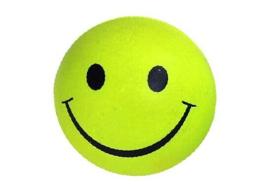 Piłka 57 mm buźka zielona jasna