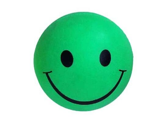 Piłka 57 mm buźka zielona ciemna