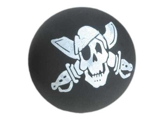 Piłka 57 mm pirat czarna