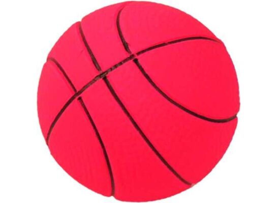 Piłka 72 mm koszykówka różowa