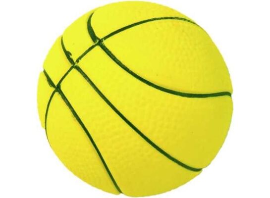 Piłka 72 mm koszykówka żółta