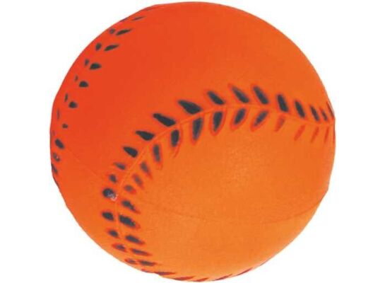 Piłka 72 mm baseball pomarańczowa