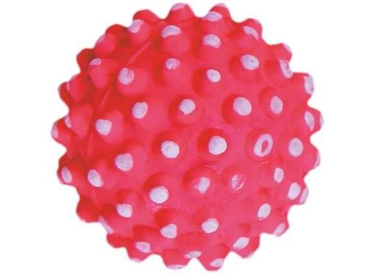 Piłka 72 mm wypustki czerwona