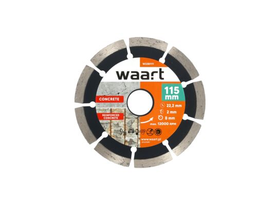 Tarcza diamentowa segmentowa 115 x 2 mm Jufisto