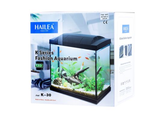 Akwarium K30 Hailea, 30 l czarne