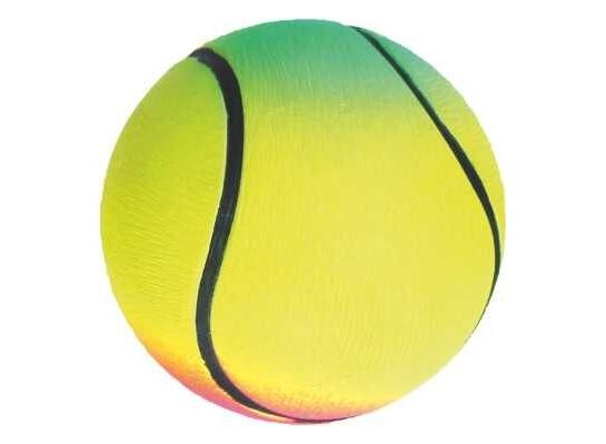 Piłka 57 mm tenis tęcza