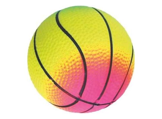Piłka 57 mm koszykówka tęcza