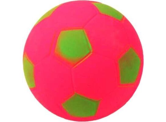 Piłka 72 mm football różowa