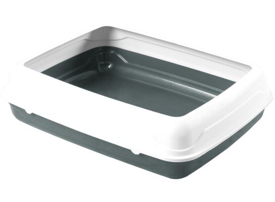 Kuweta S jasna szara pussy 42 x 32 x 12 cm