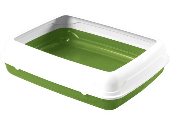 Kuweta M limonkowa pussy 47 x 39 x 15 cm