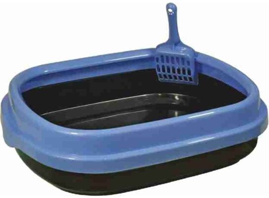 Kuweta plastikowa niebieska 49 x 40 x 13 cm POLLY