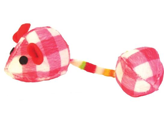 Myszka z piłką na ogonie 16 cm K066