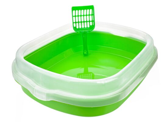 Kuweta plastikowa zielona 49 x 40 x 13 cm POLLY