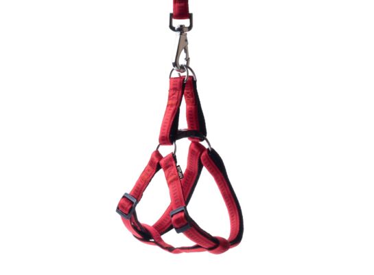 Szelki Soft Style czerwone S 1,0 cm